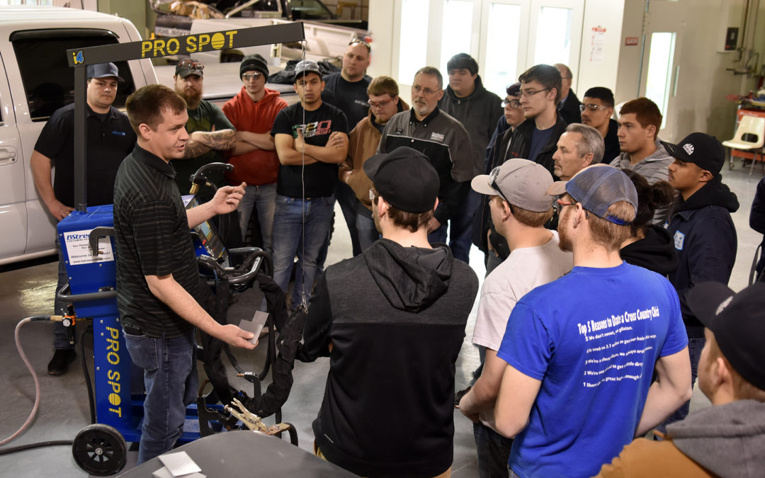 Collision Center Donates Welder to Community College