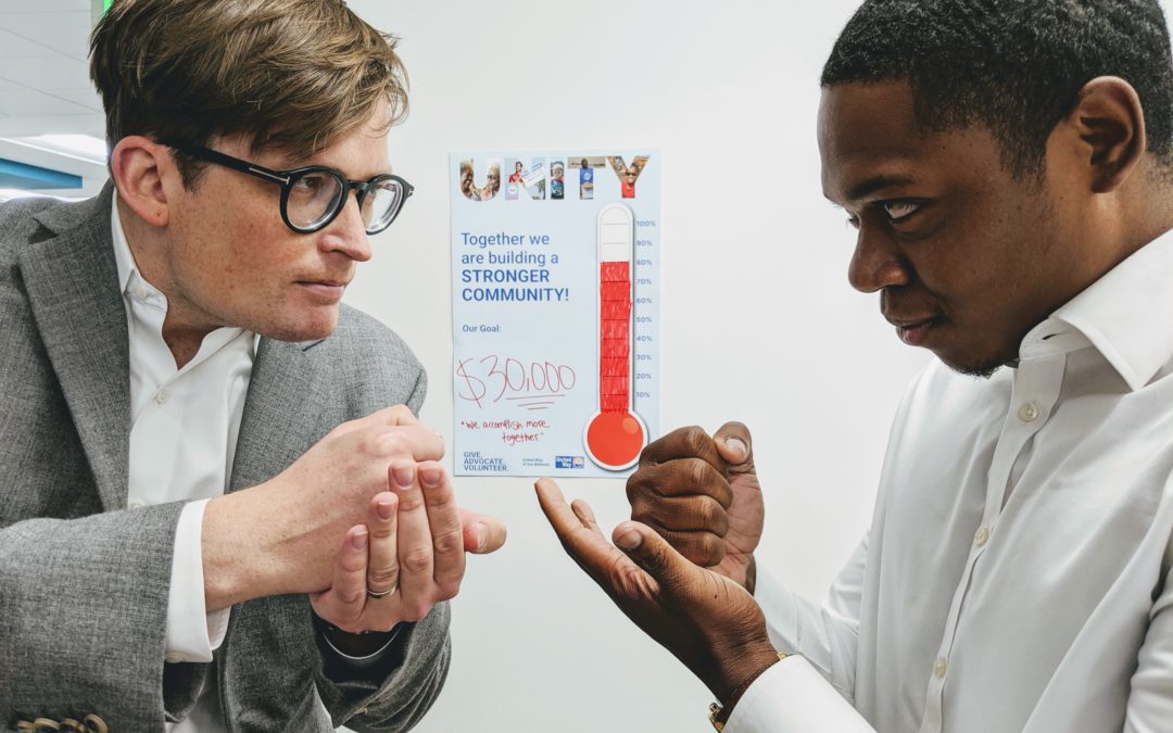 Chamber employees square off in Paper, Rock, Scissors