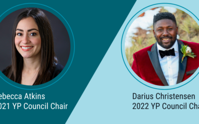 Rebecca Atkins Welcomes the 2022 YP Council Chair, Darius Christensen